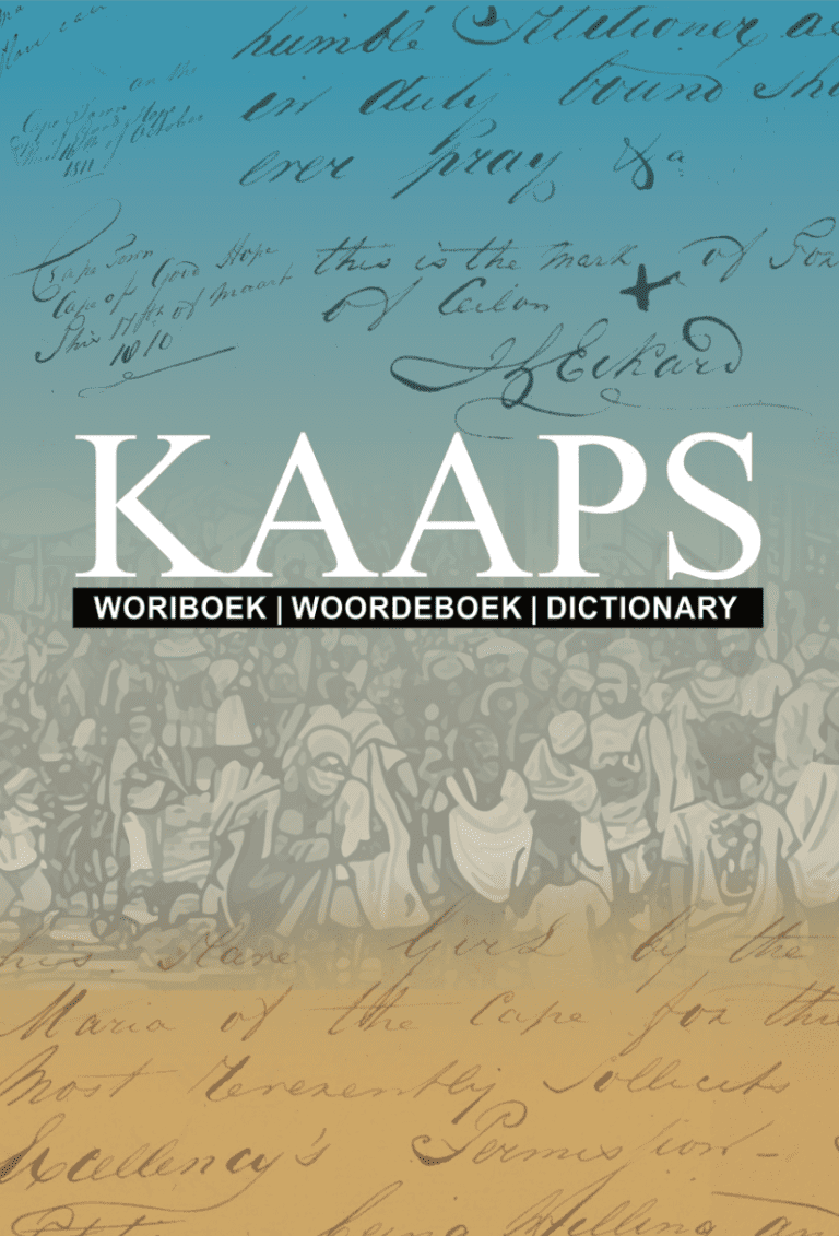 Kaaps Dictionary Front Cover